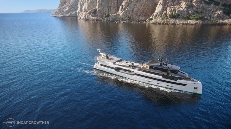 Shadowolf INDUSTRY'S MOST EFFICIENT MONOHULL SUPPORT YACHT IS HERE, DESIGNED BY ...